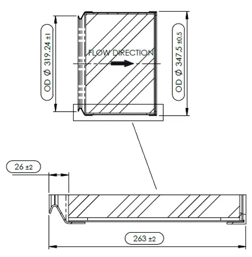 DPF for Detroit Diesel EPA21, SmartRange