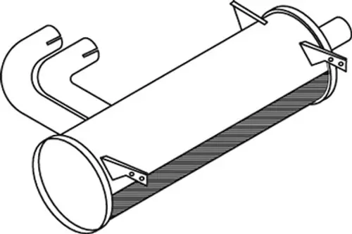 Silencer for Mercedes