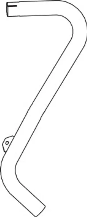 Pipe for Mercedes