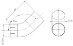 Exhaust Pipe for Renault, E-line