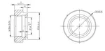 Sensor Bushing, M20x1.5