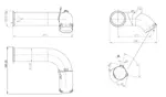 Pipe for Renault/Volvo