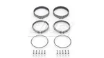 Exhaust Clamp & Gasket Kit, 10.5" for Detroit Diesel
