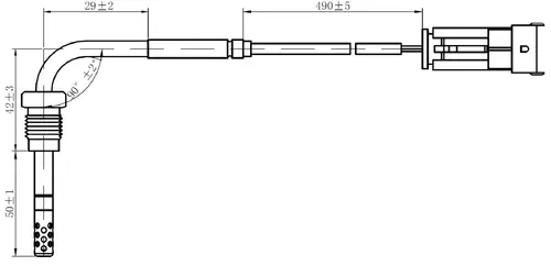 Temperature Sensor for CNH