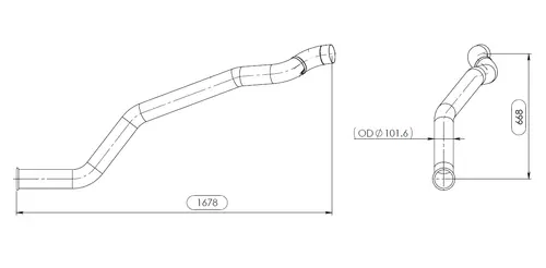 Pipe for MAN