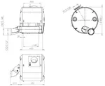 Silencer w. SCR for DAF