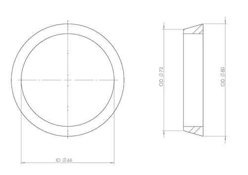 Steel Ring for Fiat