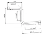Exhaust Pipe for Freightliner