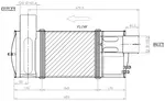 DiPEX system, Off Centre Inlet, Side outlet,