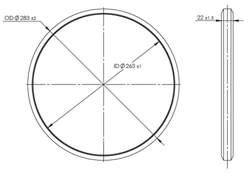 Gasket for MAN