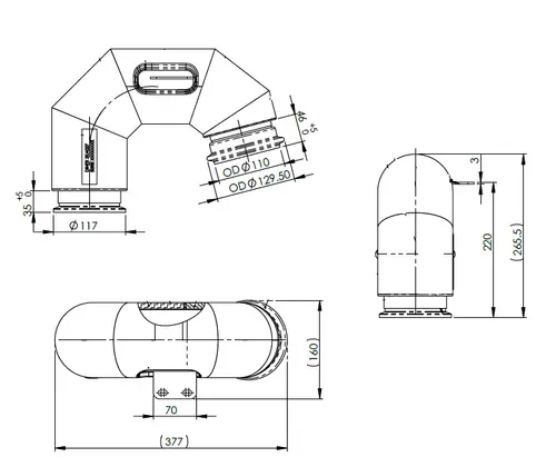 Pipe for Iveco