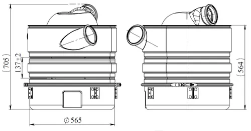Silencer W. DOC for Scania