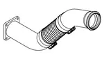 Pipe for DAF, E-line
