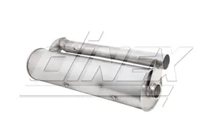 Silencer w. SCR for DAF