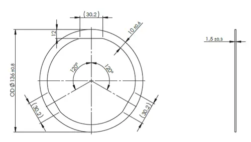 Exhaust Gasket for DAF
