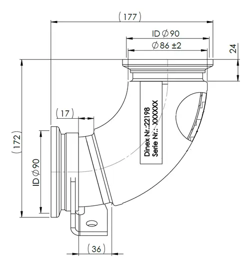 Pipe for DAF