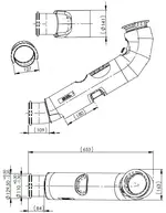 Insulated Exhaust Pipe for MAN