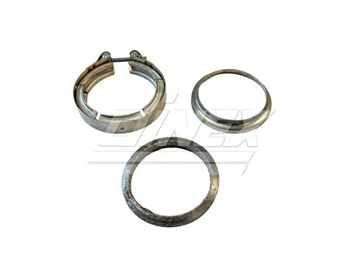 Exhaust Clamp & Gasket Kit for Freightliner, 4"