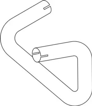 Pipe for Mercedes