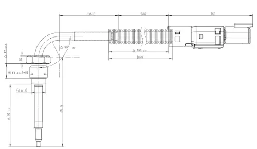 Temperature Sensor for Renault/Volvo