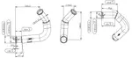 Pipe for Volvo