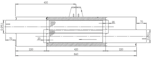 Silencer for Scania