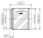 DPF for Detroit Diesel EPA17, SmartRange