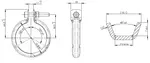 Clamp for Mercedes