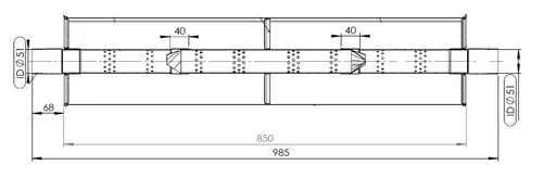 Silencer for Mercedes