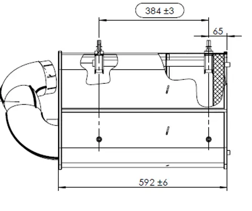 Silencer for MAN
