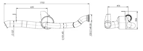 Pipe for DAF