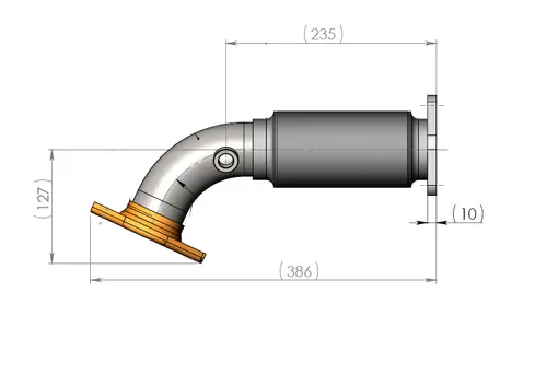 Pipe for Iveco