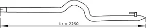 Pipe for Mercedes/Volkswagen