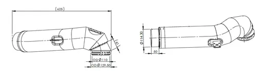 Pipe for Iveco