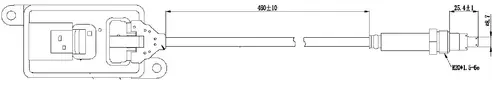 NOx Sensor for MAN (post cat)