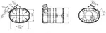 Silencer w. SCR for Volvo