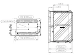 DPF for Cummins - SmartRange (Clamps/Gaskets included)