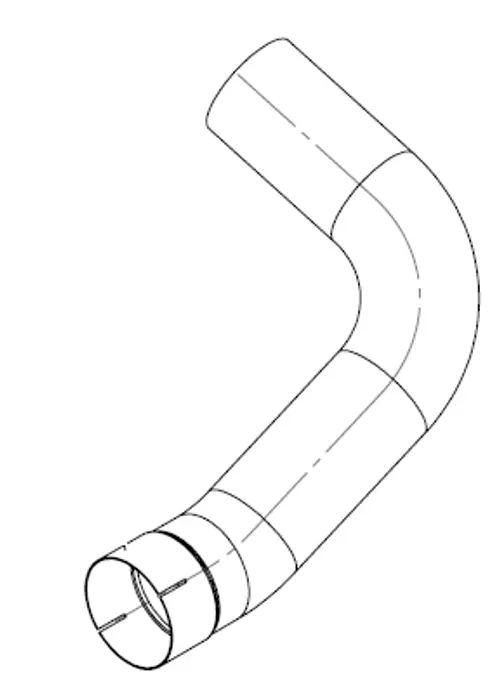 Pipe for MAN