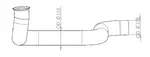 Exhaust Pipe for Renault, E-line