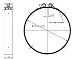 Exhaust Clamp for Detroit Diesel