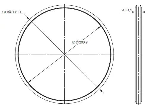 Gasket for MAN