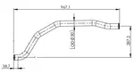Water Coolant Pipe for Iveco