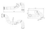 Pipe for Renault/Volvo