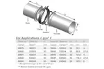 TUBE Connection Male, dia.=114.3 / L=100 mm, INOX