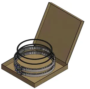 Clamp/Gasket Kit, 12 in for Navistar/International