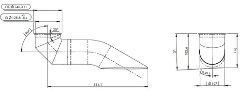 Pipe for Iveco