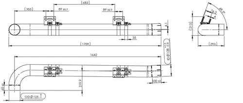 Pipe for Volvo