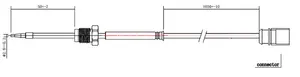 Temperature Sensor for Volvo