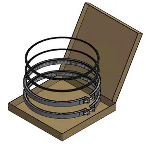Clamp & Gasket kit for Cummins/Paccar