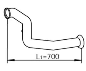 Pipe for Mercedes